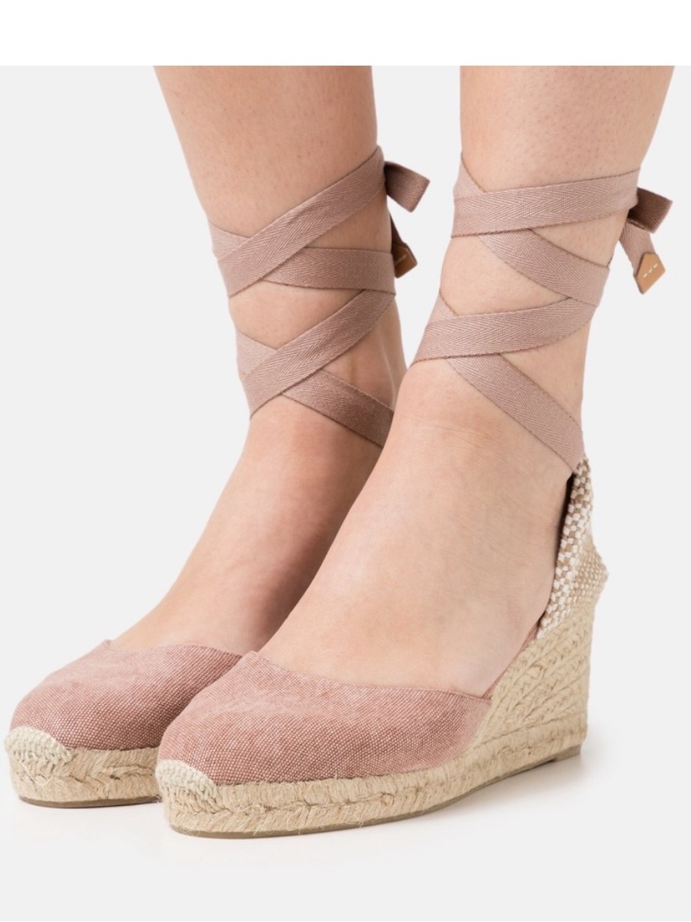 Castaner “Carina” Lace Up Espadrille, Size 8